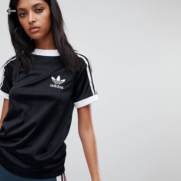 adidas Tops Adidas Originals Three Stripe Tshirt |